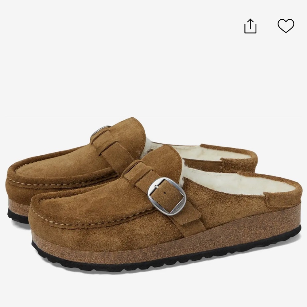 Birkenstock Buckley Suede Clogs